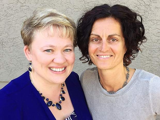 Alina Vincent, left, owner of Business Success Edge, and Simone Janssen, owner of SALT Leadership, will present the all day seminar Big Business Big Life Aug. 27.