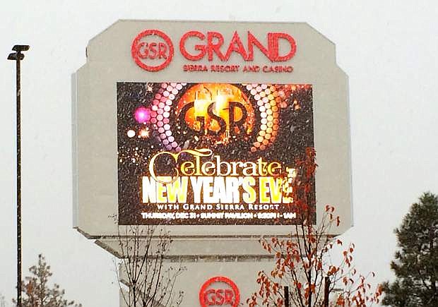 The Reno City Council is expected to approve a revision of the city&#039;s on-premise digital sign ordinance that could affect the brightness of digital signs such as this one at Grand Sierra Resorts.