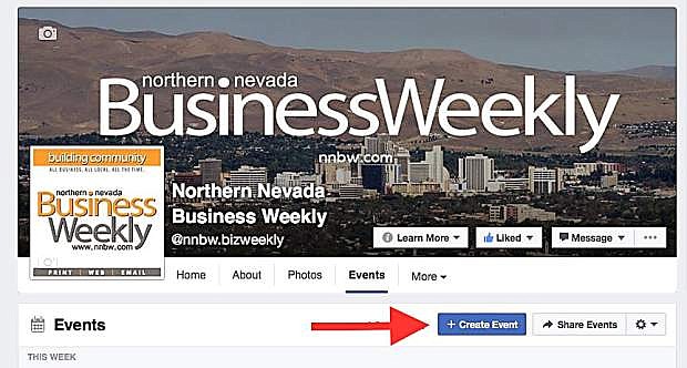 Click &#039;Create Event&#039; and Facebook will prompt you with a form to help get your event shared.