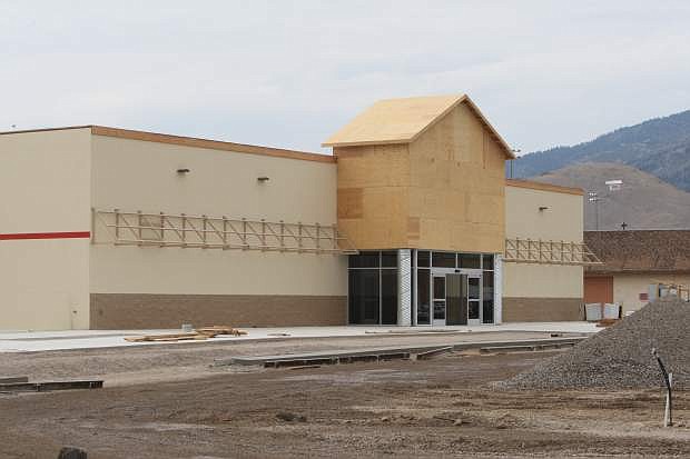 Construction continues at the new Tractor Supply store in Carson City.