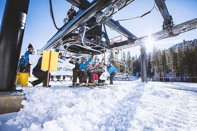 Mt. Rose Ski Tahoe is  one of the first Lake Tahoe area resorts to open for skiing and snowboarding this season.