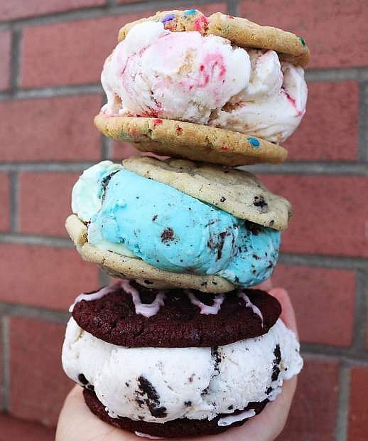 The Baked Bear allows customers to create their own delicious ice cream sandwich creations from a selection of freshly baked cookies and original-recipe ice cream.