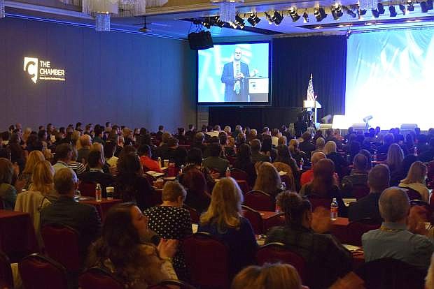 Directions 2016 drew more than 700 members of the business community to The Chamber&#039;s annual economic outlook. Directions 2017 will be held Wednesday, Feb. 1 at the Reno Ballroom.