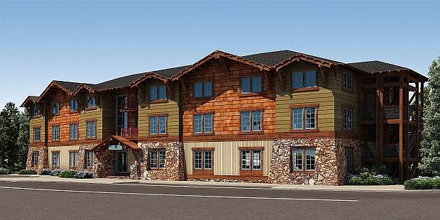 A rendering of the planned employee housing to be constructed at Squaw Valley. It was approved by the Placer County Board of Supervisors in November and is not expected to put a dent in the housing crises in Tahoe-Truckee.