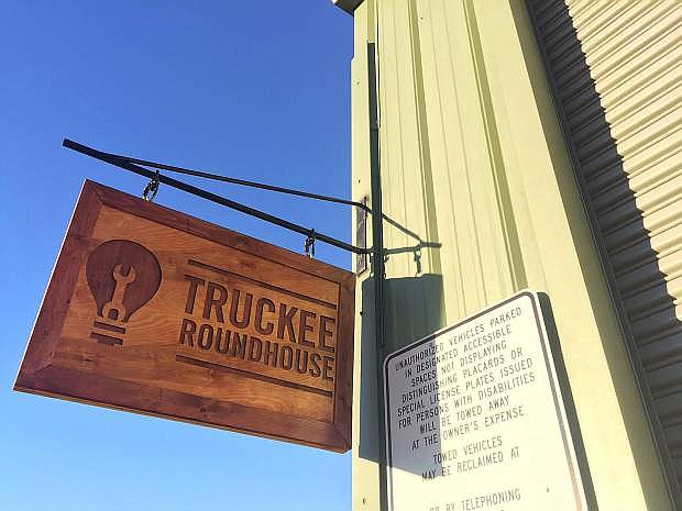 Exterior of the Truckee Roundhouse, located at the Truckee Airport, on Dec. 3.