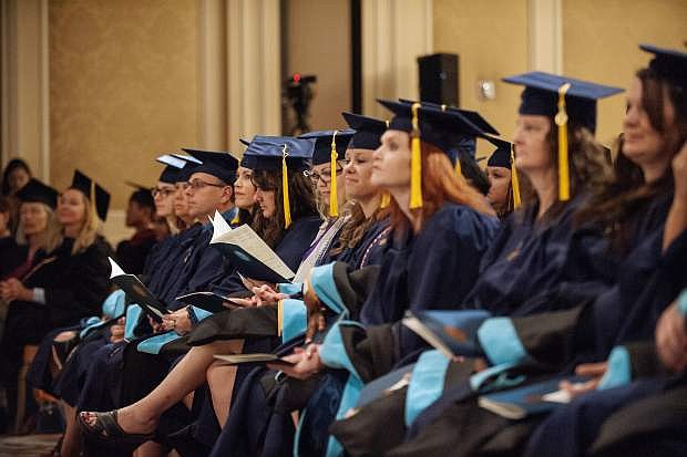Students of the first graduating class of WGU Nevada.