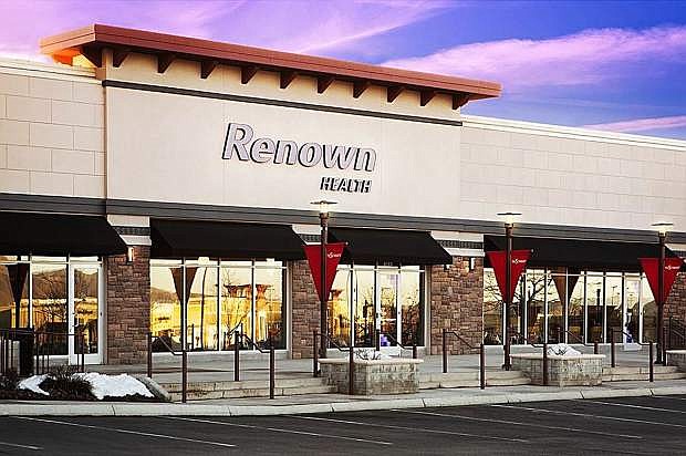 The new Renown family practice clinic opens soon in the Summit Mall in Reno.