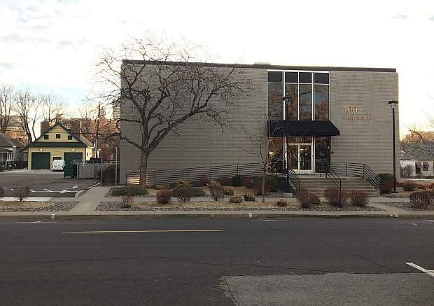 An office building recently acquired by Tolles Development Company located at 100 Washington St. in downtown Reno.