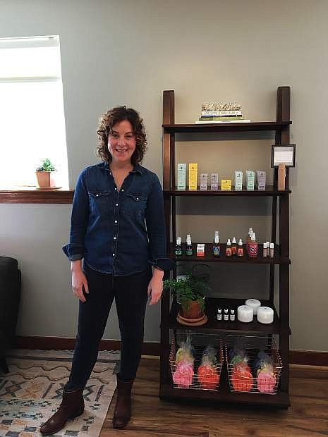 Owner Greer Kukuk stands in her new Reno skin care studio White Sage located at 328 California Ave. Suite A.
