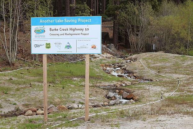 The development included several environmental improvment projects like the restoration of the Burke Creek Watershed.