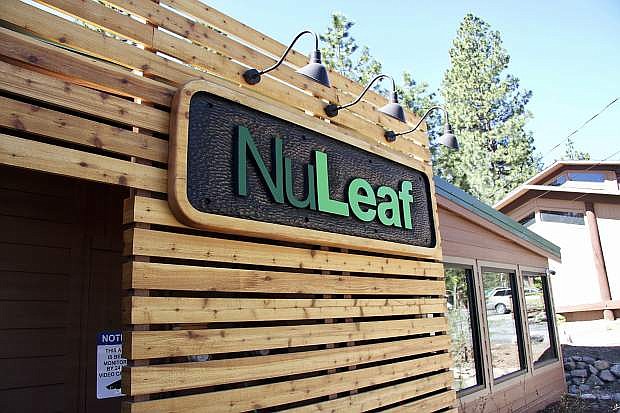 NuLeaf&#039;s Incline Village store located at 877 Tahoe Blvd. on May 23. 2017. Currently, only medical marijuana patients with a valid medical card may go beyond the front desk and enter the store, but that&#039;s expected to change beginning July 1.