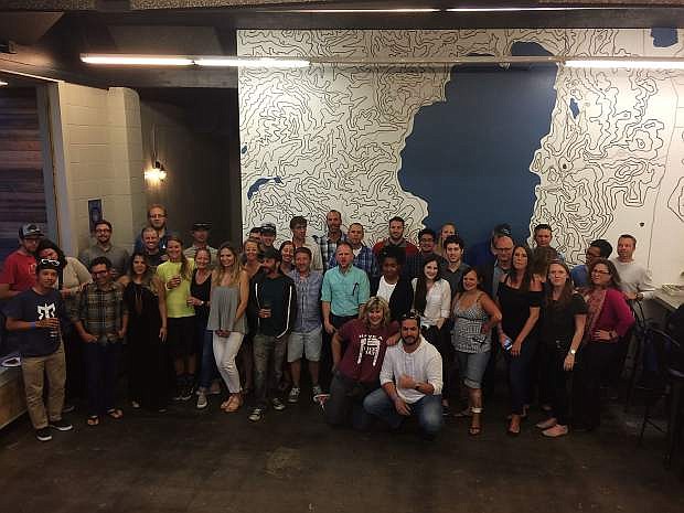 Tahoe Regional Young Professionals hosted a &quot;Meet the Locals&quot; event at South Lake Brewing Company on Wednesday, May 24, for the Mountains Work Week participants.