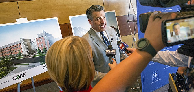 Governor Brian Sandoval signs capital improvement bill to fund $41.5 million for new engineering building.  