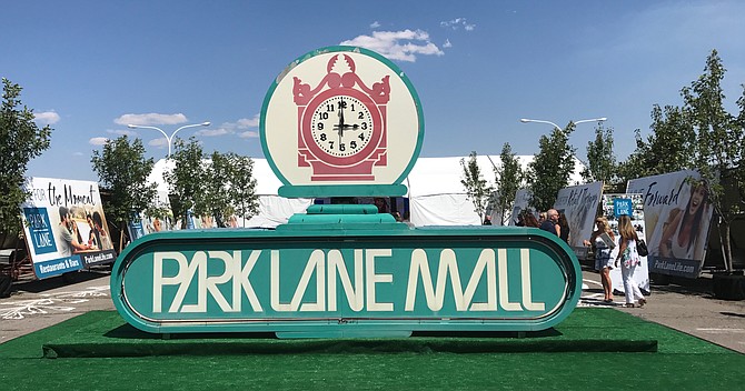The original sign of Park Lane Mall will have a home in the Park Lane multi-use development underway.