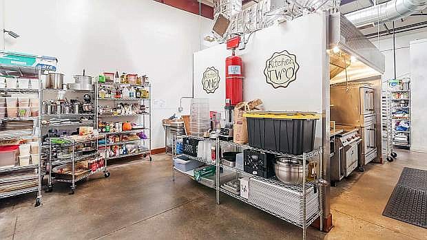 One World Kitchen offers ample storage for its startup clients.