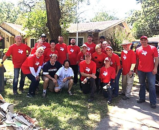 Real estate agents and staff members from the Keller Williams Group One office in Reno traveled to Texas this week as part of the company-wide relief efforts to help those affected by Hurricane Harvey. More than 5,000 Keller Williams agents nationwide have volunteered to help disaster efforts.
