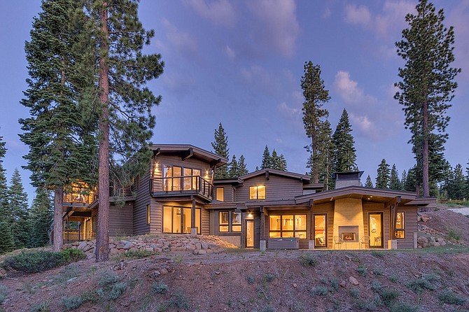 The sale of this property on 19040 Glades Place in Martis Valley near Truckee broke a price record.