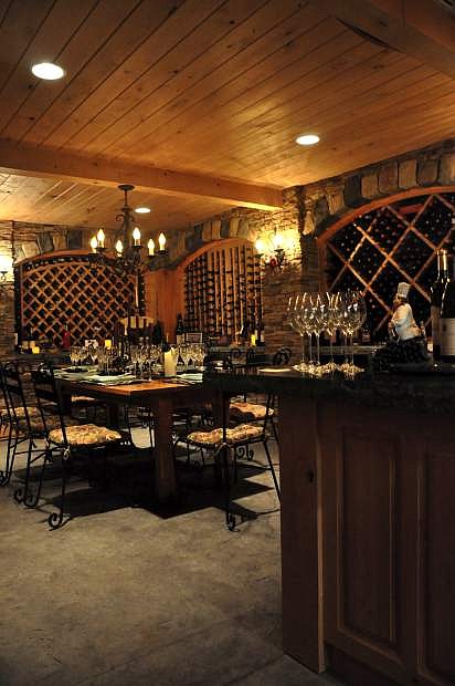 Shakespeare Rock Cellars has roughly 1,500 bottles of wine on display and 6,000 in storage.