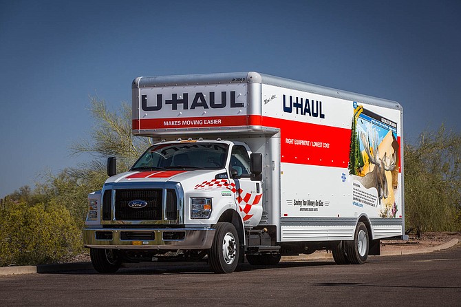 One-way rentals entering Nevada in 2017 outpaced those leaving, according to a U-Haul study.
