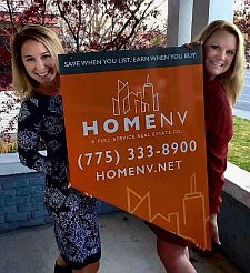 Irene Voronel (left) and Raquel Riggle, co-founders of HomeNV.