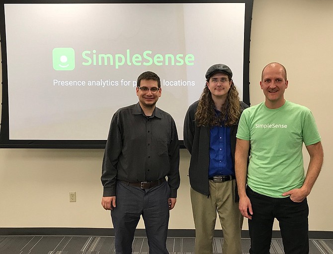 SimpleSense co-founders Mark Lorkowski, Alex Brickner, and Eric Kanagy.