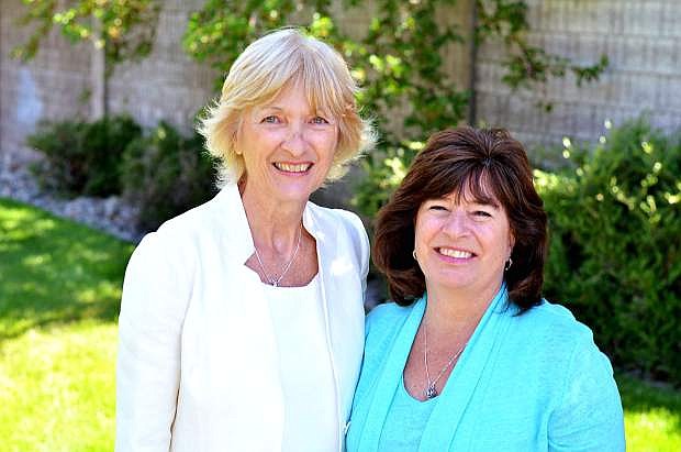 Suzanne March, left, and Diane Borhani started QuantumMark, a consulting company based in Reno, more than 20 years ago.