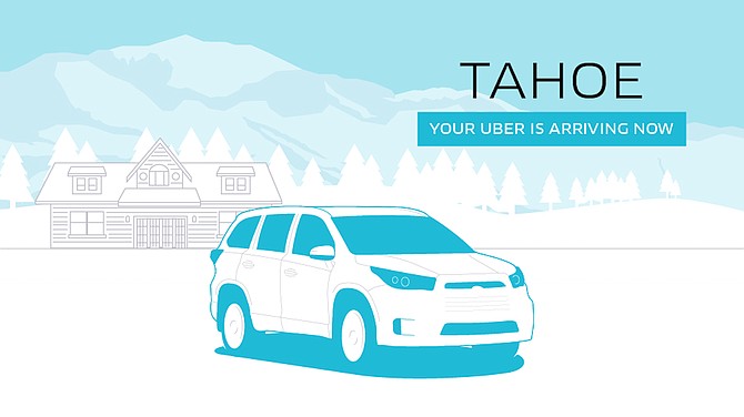 Uber launched service across the Tahoe-Truckee region in December 2015.