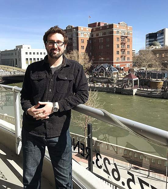 Jake Warner, founder and CEO of Cycle, relocated his tech startup to downtown Reno from Ohio last year.