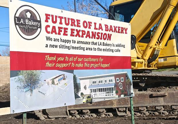 L.A. Bakery is expanding its retail location at 1280 North Curry Street in downtown Carson City with a construction project that was made possible with the SBA 504 loan program.