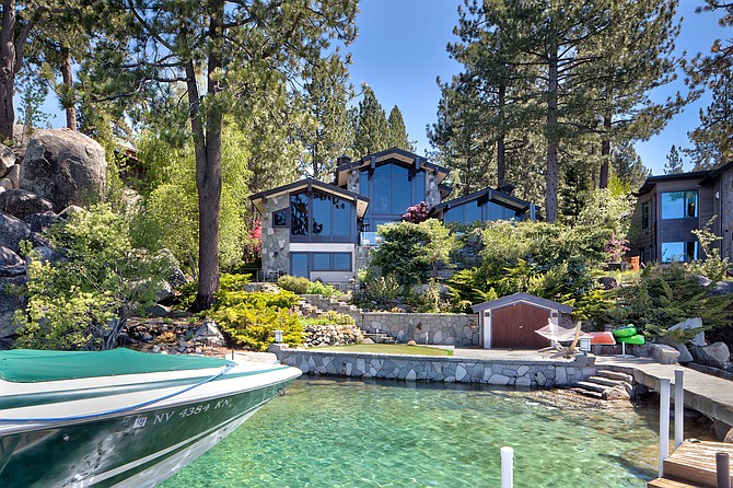 This property is located at 177 Pine Point Drive in Glenbrook, Nevada.