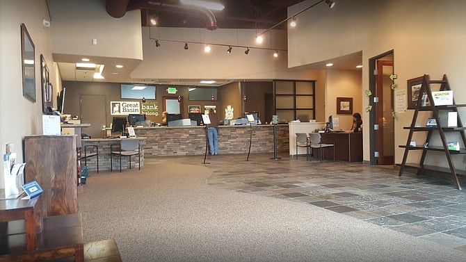 A look inside the Sparks Crossing branch in April 2017.