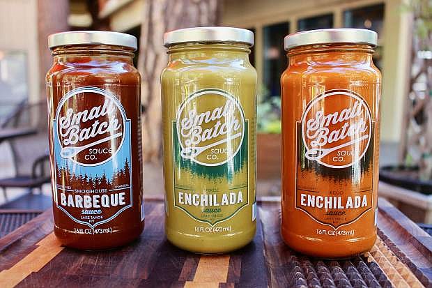 Small Batch Sauce Co. currently makes a BBQ sauce and two flavors of enchilada sauce, but they hope to expand the line down the road.