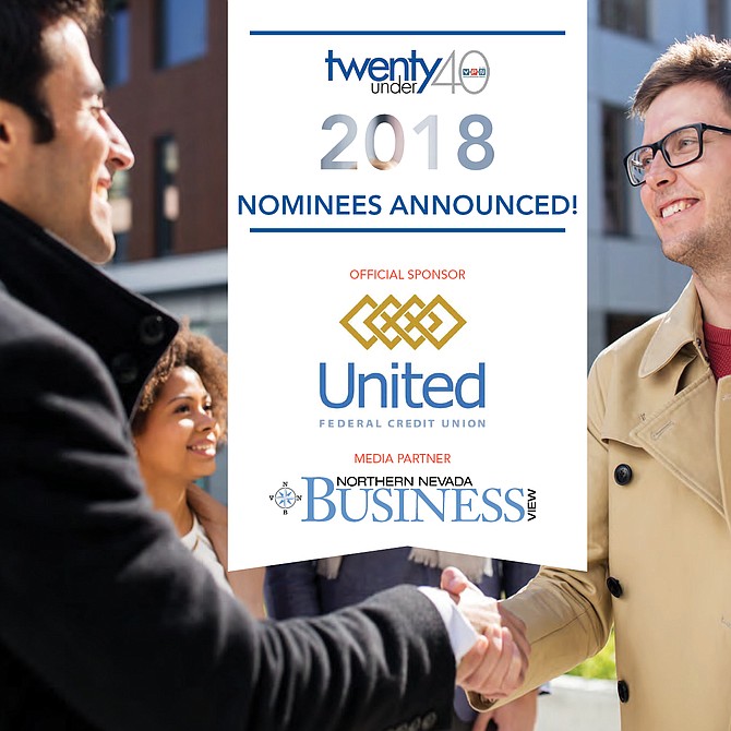 Reno&#039;s Young Professional Network announces the 2018 20 under 40 nominees.