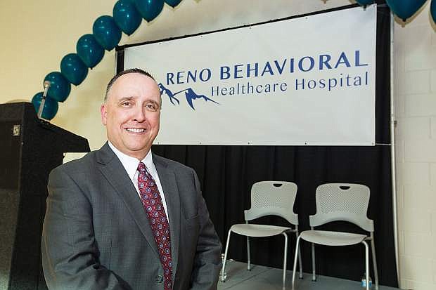Steve Shell, CEO of Reno Behavioral Healthcare Hospital, brought a new hospital to Reno five years after opening a facility in Las Vegas.