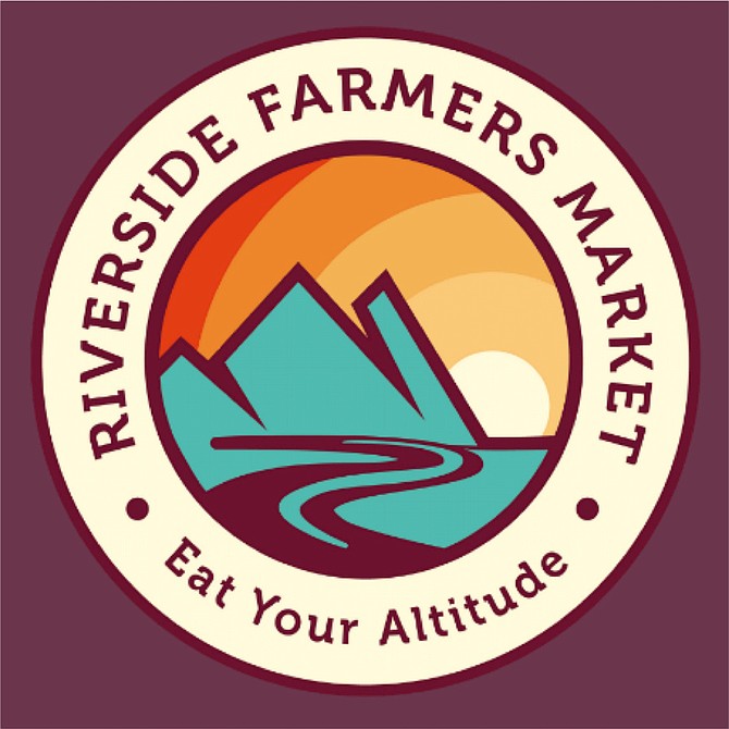 The Riverside Farmers Market logo.