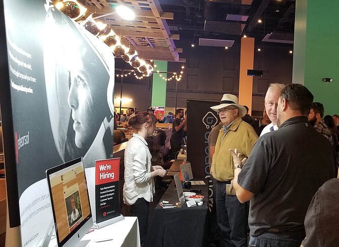 The Biggest Little Startup Fair featured roughly 30 different startups from Northern Nevada on Wednesday, Oct. 3 at Bundox Bocce in downtown Reno. 