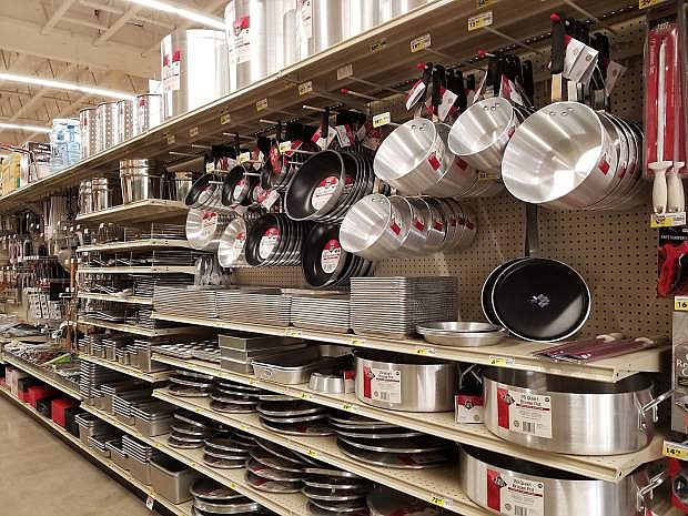 Smart FoodService Warehouse Stores new location in Carson City sells food in bulk and cooking equipment.