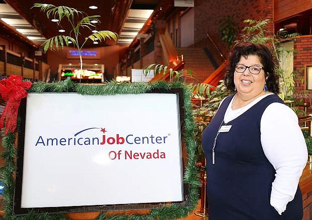 Adrienne Santiago, program manager of the American Job Center of Nevada