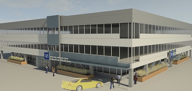The 60,000 square foot facility at 745 W. Moana Lane is expected to open in early 2020.