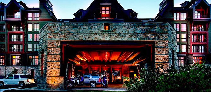 An exterior look at The Ritz Carlton, Lake Tahoe, in Truckee.