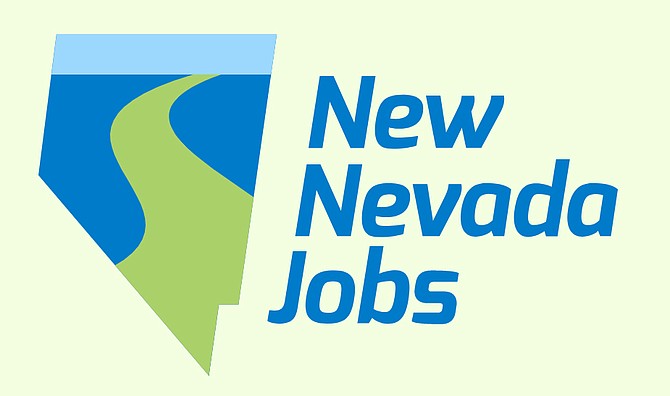 The New Nevada Jobs logo. 