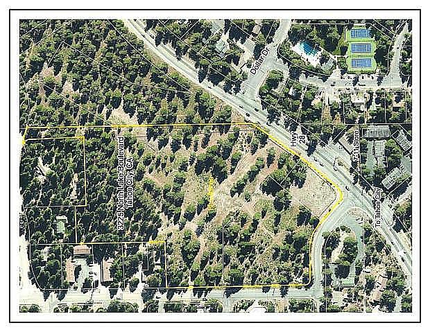 An 11.4-acre property located at 3205 and 3225 North Lake Blvd. in the Dollar Hill area will the site of an affordable housing project in Tahoe City.