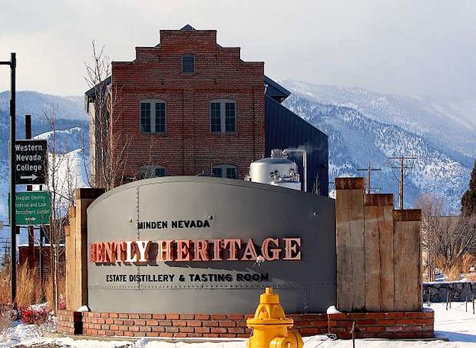 The Bently Heritage Estate Distillery is located in Minden.