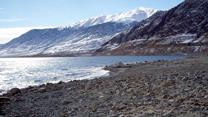 Walker Lake, located in Hawthorne, is a top tourist destination in Mineral County.
