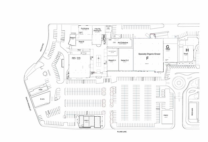 The Reno Public Market site plan.