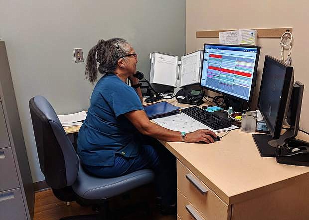 The new nurse triage phone line assists patients in quickly managing symptoms associated with their current cancer treatment.
