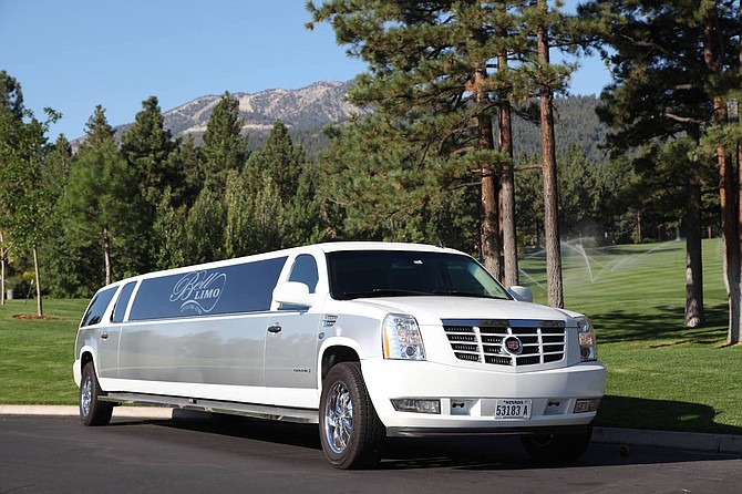 This Escalade SUV limousine is part of Reno Limo&#039;s fleet. 