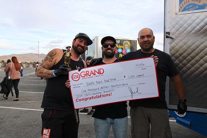 The Battle Born Food Truck is donating its $1,000 grand prize to Step2 Reno.