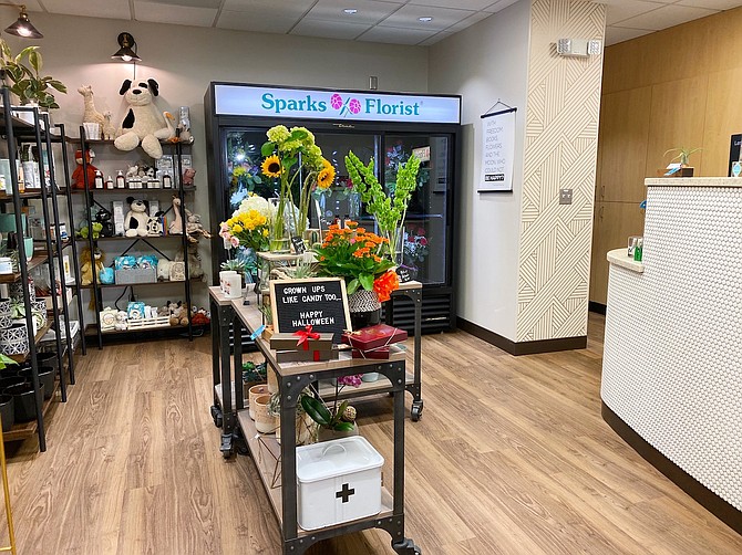 The new Sparks Florist store inside Renown Regional Medical Center is open 9-5 Monday-Friday and 10-4 on Saturdays.