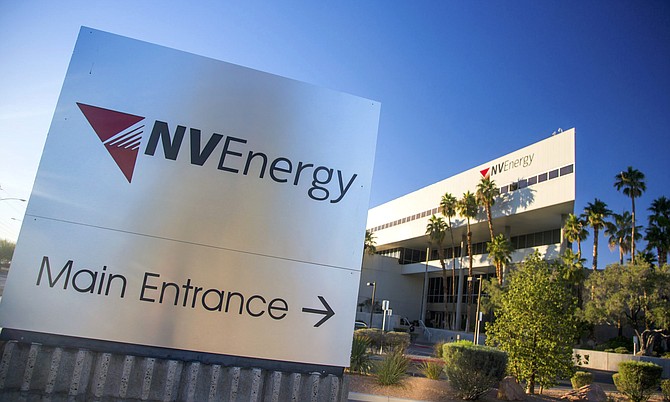 NV Energy corporate headquarter is seen on Wednesday, Nov. 22, 2017.
